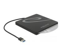 DeLOCK "42604 boîtier de lecteur de disque optique 13,3 cm (5.25"") SATA III Noir, Boîtier disque dur"