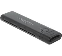 DeLOCK 42635 Boîtier de disques de Stockage Enceinte ssd Noir M.2