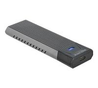 DeLOCK 42638 Boîtier de disques de Stockage Enceinte ssd Noir, Gris M.2