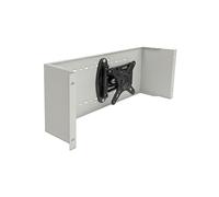 DeLOCK 42640 Bras de Moniteur Rack 19" Gris, Support VESA 50x50/75x75/100x100, Charge Max 10kg, Dimensions 482.6x142x179mm