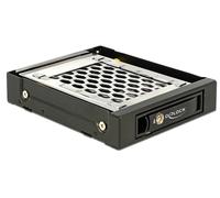 DeLock Rack de stockage mobile 47228 - Cage pour disque dur 2,5" - Noir