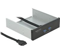 DELOCK 5.25 Face avant avec 2 ports USB 5 Gbps Typ-A