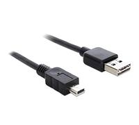 DeLOCK 5m USB 2.0 A - mini USB m/m câble USB USB A Mini-USB A Noir