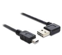 DeLOCK 5m USB 2.0 A - miniUSB m/m câble USB USB A Mini-USB A Noir
