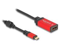DeLOCK 60052 Adaptateur USB Type-C vers DisplayPort DP Alt Mode 8K 30 Hz avec Fonction HDR R