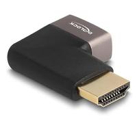DeLOCK 60084 Adaptateur d'inversion du Genre des Câbles HDMI Noir, Gris