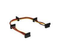 DeLOCK 60141 - Câble d'alimentation interne SATA 15 broches mâle vers mâle - Longueur 0,4m - AWG 18 - Multicolore