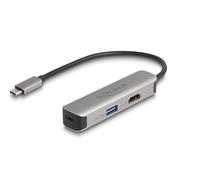DeLOCK 61060 hub & concentrateur USB 3.2 Gen 1 (3.1 Gen 1) Type-C 5000 Mbit/s Gris
