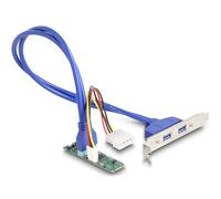 DeLOCK 61065 carte et adaptateur d'interfaces Interne USB 3.2 Gen 1 (3.1 Gen 1)