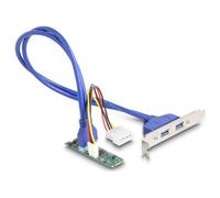 DeLOCK 61065 carte et adaptateur d'interfaces Interne USB 3.2 Gen 1 (3.1 Gen 1)