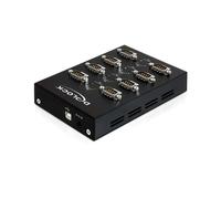 DeLOCK 61860 Multicommutateur Noir, Compatible Windows XP/XP-64/Vista/Vista-64/7/7-64, Référence 61860