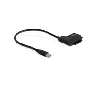 DeLOCK 61882 Adaptateur d'Interfaces USB 5 Gbit/s Noir Compatible Windows 2000/XP/XP-64/Vista/Vista-64/7/7-64 et Linux ex Kernel 2.6.31