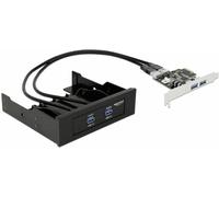 Delock 61893 2+2 ports Carte contrôleur USB 3.0