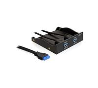 DeLOCK 61896 Obturateur de Baie de Lecteur - Référence 61896 - Code Système Harmonisé 84733080 - Accessoire pour Baie de Lecteur Informatique