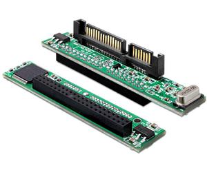 Delock 61987 Convertisseur dinterface [1x IDE mâle 44 pôles - 1x SATA]