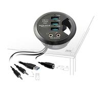 DeLOCK 61990 hub & concentrateur 5000 Mbit/s Noir
