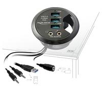 Delock 61990 - USB 3.2 Gen 1 (3.1 Gen 1) Type-A - 5000 Mbit/s - noir - 1,15 m - Windows XP/XP-64/Vista/Vista-64/7/7-64 - Mac OS 10.7.4 - Linux 3.x - 5 V / 4 A