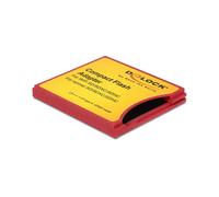 DeLOCK 62542 - Module de Stockage Rouge/Jaune 42.8x36.4x5mm pour Périphériques de Stockage de Données