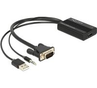DELOCK 62597 - Delock Adaptateur VGA vers HDMI avec audio