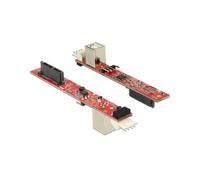 DeLOCK 62651 : Carte Adaptateur Interne SATA vers USB 2.0, 1 port interne, transfert 0.48 Gbit/s, compatible Windows 7 / 8 / 8.1