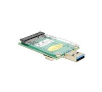 DeLOCK 62681 mSATA interface card and Adapter - Accessory (USB Type-A, mSATA, 5