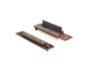 DeLOCK 62686 : Adaptateur Interne SATA vers IDE/ATA, Transfert 3 Gbit/s, Dimensions 16x69x14mm, Interface Hôte SATA, Manuel Inclus