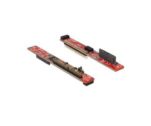 DeLOCK 62687 : Carte Adaptateur Interne SATA vers IDE/ATA - Transfert 3 Gbit/s - Dimensions 15x102x13 mm - Manuel Inclus