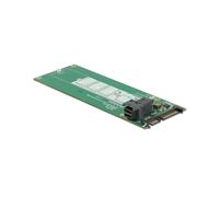 DeLOCK 62703 Carte Adaptateur Interne M.2 vers SATA 3.0 6Gbit/s, Support Windows 7/8/8.1/10, Linux, Dimensions 145x50x16mm, Interface Hôte SATA