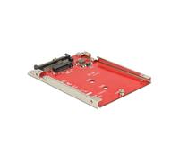 DeLOCK 62725 : Carte Adaptateur Interne M.2 vers PCIe, 70x100x7mm, Consommation 16.5W, Compatible Windows 7/8/8.1/10, Crochets d'élévation inclus