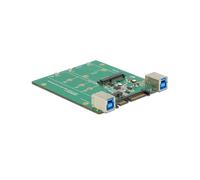 DeLOCK 62732 : Adaptateur Interne SATA vers M.2/mSATA, 85x100x15mm, Support Windows/Linux, avec USB 3.2 Gen 1