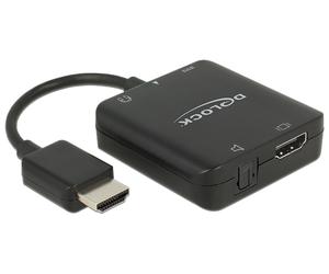 DeLOCK 62784 convertisseur audio Noir