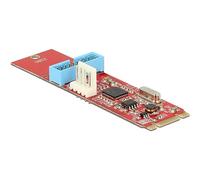 DeLOCK 62842 Interne USB 3.0 carte et adaptateur d'interfaces - Cartes et adaptateurs d'interfaces (M.2, USB 3.0, Renesas, 5 Gbit/s, Windows 10 Education,Windows 10 Education x64,Windows 10 Enterprise,Windows 10 Enterprise..., 22 mm)