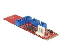 DeLOCK "62843 carte et adaptateur d''interfaces Interne USB 3.2 Gen 1 (3.1 Gen 1), Convertisseur"