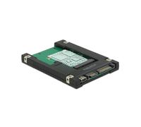 DeLOCK 62853 Convertisseur Interne mSATA vers SATA 6 Gbit/s + USB 2.0, Support Mini PCIe USB, 70x100x7mm, Compatible Windows/Linux