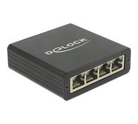 DeLOCK 62966 hub & concentrateur Noir