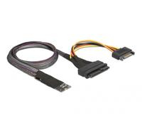 Delock 62984 DELOCK M.2 Key M > U.2 SFF-8639 NVMe Adapter 50cm Kabel