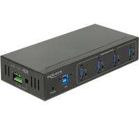 Delock 63309 DELOCK Industrie HUB 4xUSB 3.0 Typ-A 15kV ESD Schutz extern