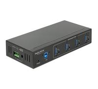 DeLOCK 63309 hub & concentrateur USB 3.2 Gen 1 (3.1 Gen 1) Type-B 5000 Mbit/s Noir