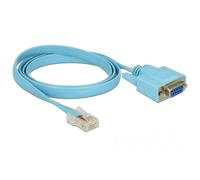 DeLOCK 63341 câble Série Bleu 1 m DB-9 RJ-45