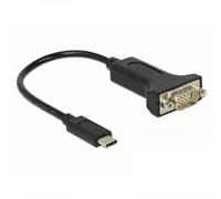 DeLOCK 63908 câble Série Noir 0,15 m DB-9