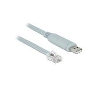 - Câble série - USB (M) pour RJ-45 (M) - 50 cm - EIA-232 - gris