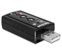 DeLock Carte son 63926 - 7.1 canaux, 24 bit, USB - Noir