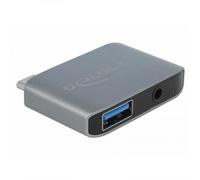 DeLOCK 63965 station d'accueil Anthracite