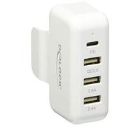 DeLOCK 64079 hub & concentrateur USB 3.2 Gen 1 (3.1 Gen 1) Type-C Blanc