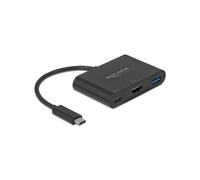 DeLOCK 64091 Station d'accueil USB 3.2 Gen 1 Type-C, HDMI, USB-A & USB-C, Power Delivery 60W, Chipset Algoltek AG6310, Windows/macOS/ChromeOS