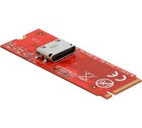 Delock 64106 DELOCK Convertisseur M.2 Key M vers 1 x OCuLink SFF-8612