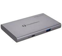 Delock 64157 Hub & Concentrateur Thunderbolt 4, 40000 Mbit/s, Gris