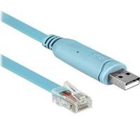 Delock 64185 DELOCK Câble de console RS-232, USB-A mâle > RJ45 mâle 2m