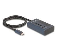 DeLOCK 64189 hub & concentrateur USB 3.2 Gen 1 (3.1 Gen 1) Type-C 10000 Mbit/s Bleu