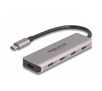 Delock 64238 Hub USB 4 ports USB-C® USB 3.2 Gen1 5 GBit/s avec fiche mâle USB-C